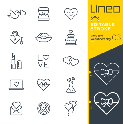 Lineo Editable Stroke 4110 Outline Icons #2, 26xAI Lineo Editable Stroke 4110 Outline Icons #2, 26xAI
