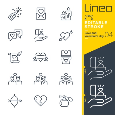Lineo Editable Stroke 4110 Outline Icons #2, 26xAI Lineo Editable Stroke 4110 Outline Icons #2, 26xAI
