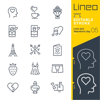 Lineo Editable Stroke 4110 Outline Icons #2, 26xAI Lineo Editable Stroke 4110 Outline Icons #2, 26xAI