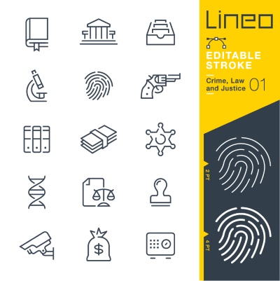 Lineo Editable Stroke 4110 Outline Icons #4, 28xAI