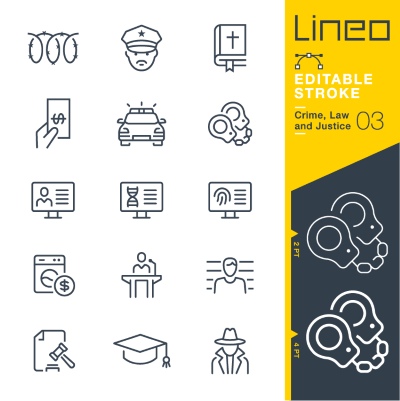 Lineo Editable Stroke 4110 Outline Icons #4, 28xAI