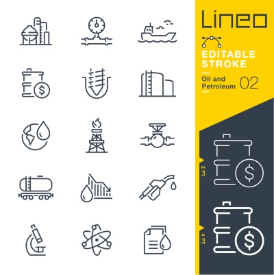 Lineo Editable Stroke 4110 Outline Icons #5, 26xAI