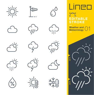 Lineo Editable Stroke 4110 Outline Icons #5, 26xAI