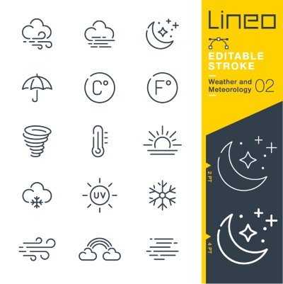 Lineo Editable Stroke 4110 Outline Icons #5, 26xAI