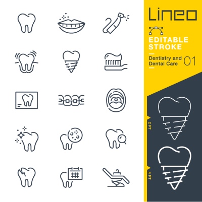 Lineo Editable Stroke 4110 Outline Icons #6, 28xAI