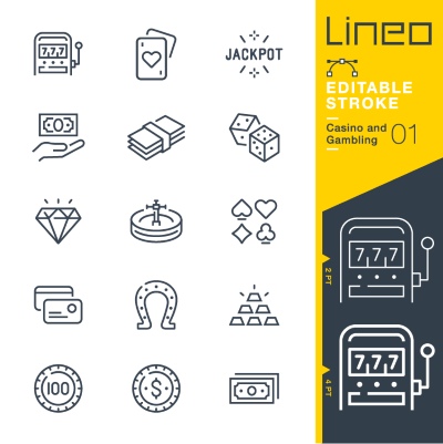 Lineo Editable Stroke 4110 Outline Icons #6, 28xAI