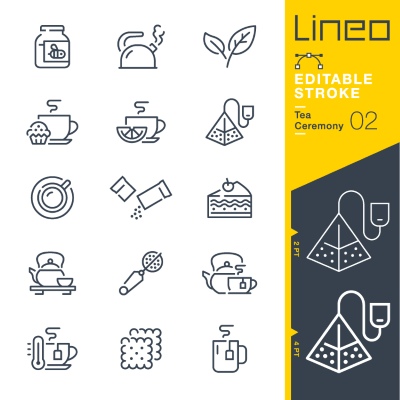 Lineo Editable Stroke 4110 Outline Icons #7, 28xAI