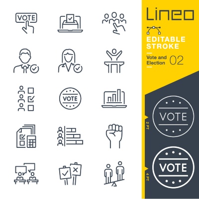 Lineo Editable Stroke 4110 Outline Icons #7, 28xAI