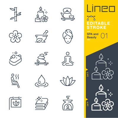 Lineo Editable Stroke 4110 Outline Icons #9, 27xAI