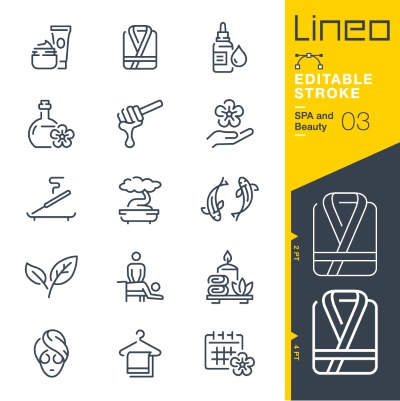 Lineo Editable Stroke 4110 Outline Icons #9, 27xAI
