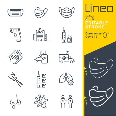Lineo Editable Stroke 4110 Outline Icons #9, 27xAI