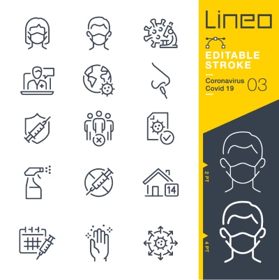 Lineo Editable Stroke 4110 Outline Icons #9, 27xAI