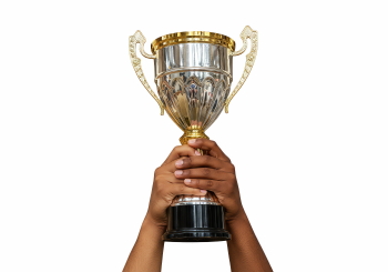 Hands Raise Cup & Medals 25xPNG