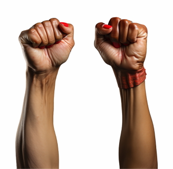 Hands Raise Cup & Medals 25xPNG