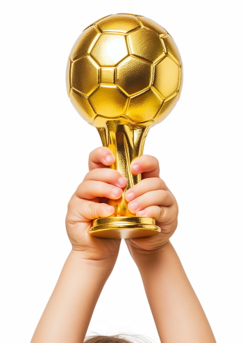 Hands Raise Cup & Medals 25xPNG