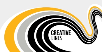 3D Curved Lines with linear Perspective Abstract Backgrounds 25xAI