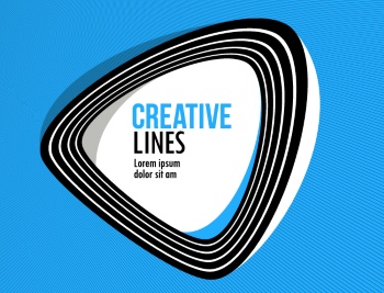 3D Curved Lines with linear Perspective Abstract Backgrounds 25xAI