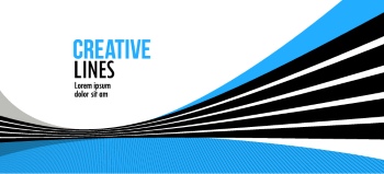 3D Curved Lines with linear Perspective Abstract Backgrounds 25xAI