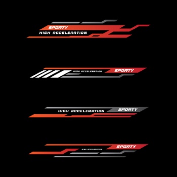 Car Side Stripes #1, 29xAI Car Side Stripes #1, 29xAI