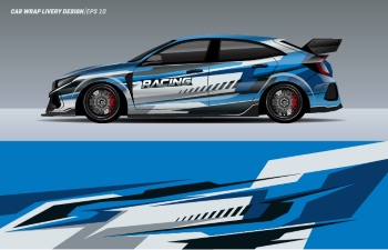 Car Side Stripes #3, 29xAI