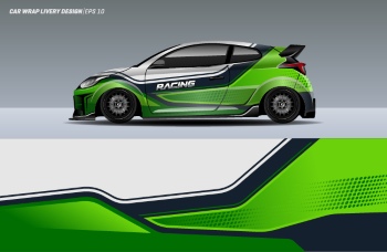 Car Side Stripes #3, 29xAI