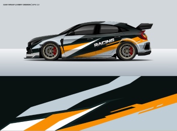 Car Side Stripes #3, 29xAI