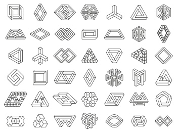 Isometric Brutal Design Elements 28xAI