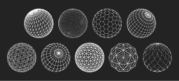 Isometric Brutal Design Elements 28xAI