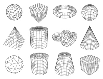 Isometric Brutal Design Elements 28xAI