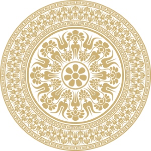 Roman Byzantine Mosaic Ceramics Ornamental Designs #1, 27xAI