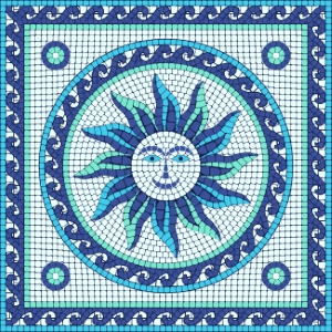 Roman Byzantine Mosaic Ceramics Ornamental Designs #2, 27xAI Roman Byzantine Mosaic Ceramics Ornamental Designs #2, 27xAI