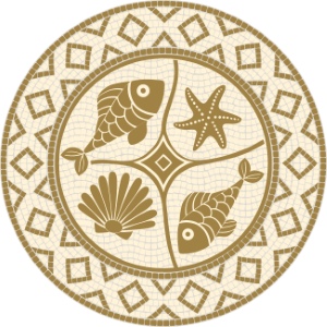 Roman Byzantine Mosaic Ceramics Ornamental Designs #2, 27xAI Roman Byzantine Mosaic Ceramics Ornamental Designs #2, 27xAI