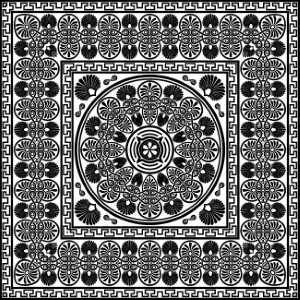 Roman Byzantine Mosaic Ceramics Ornamental Designs #2, 27xAI Roman Byzantine Mosaic Ceramics Ornamental Designs #2, 27xAI