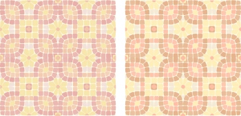 Roman Byzantine Mosaic Ceramics Ornamental Designs #2, 27xAI Roman Byzantine Mosaic Ceramics Ornamental Designs #2, 27xAI