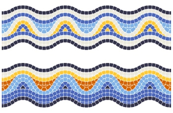 Roman Byzantine Mosaic Ceramics Ornamental Designs #2, 27xAI Roman Byzantine Mosaic Ceramics Ornamental Designs #2, 27xAI