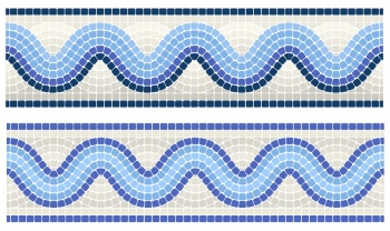 Roman Byzantine Mosaic Ceramics Ornamental Designs #2, 27xAI Roman Byzantine Mosaic Ceramics Ornamental Designs #2, 27xAI