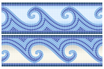 Roman Byzantine Mosaic Ceramics Ornamental Designs #2, 27xAI Roman Byzantine Mosaic Ceramics Ornamental Designs #2, 27xAI