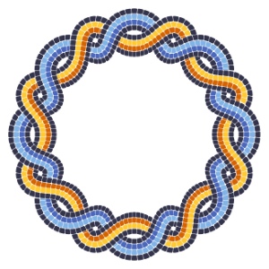 Roman Byzantine Mosaic Ceramics Ornamental Designs #2, 27xAI Roman Byzantine Mosaic Ceramics Ornamental Designs #2, 27xAI