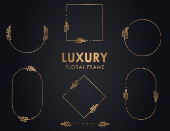 Wedding Monograms, Floral Frames & Wreaths #1, 25xAI