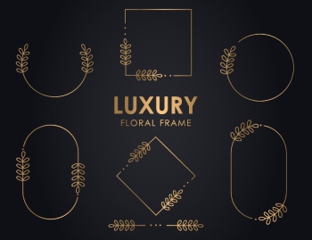 Wedding Monograms, Floral Frames & Wreaths #1, 25xAI