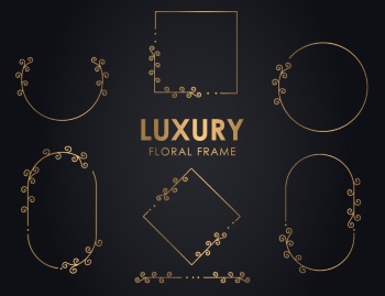 Wedding Monograms, Floral Frames & Wreaths #1, 25xAI