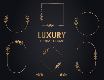 Wedding Monograms, Floral Frames & Wreaths #1, 25xAI