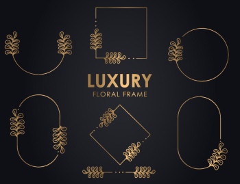 Wedding Monograms, Floral Frames & Wreaths #1, 25xAI