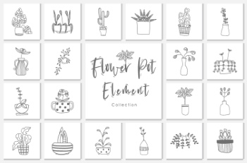 Wedding Monograms, Floral Frames & Wreaths #2, 27xAI