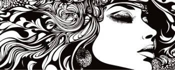 Artistic Woman Face Illustrations #1, 25xAI