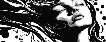 Artistic Woman Face Illustrations #1, 25xAI