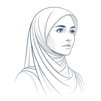 Artistic Woman Face Illustrations #2, 25xAI