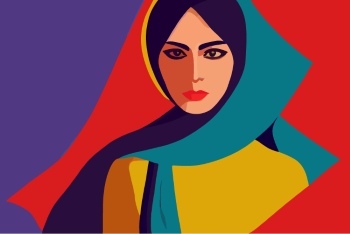Artistic Woman Face Illustrations #2, 25xAI
