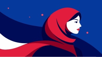 Artistic Woman Face Illustrations #2, 25xAI