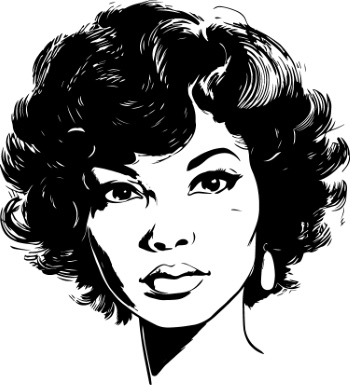 Artistic Woman Face Illustrations #3, 25xAI